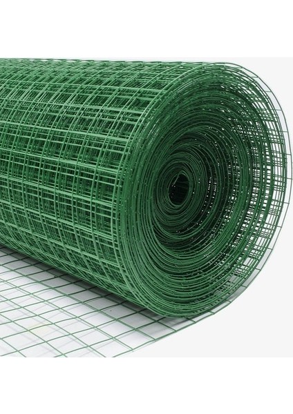 Pvc Kaplı Puntalı Tel Bahçe Teli Çit Göz Aralığı 12X12 1.5 M x 0.9 mm Uzunluk 25 M
