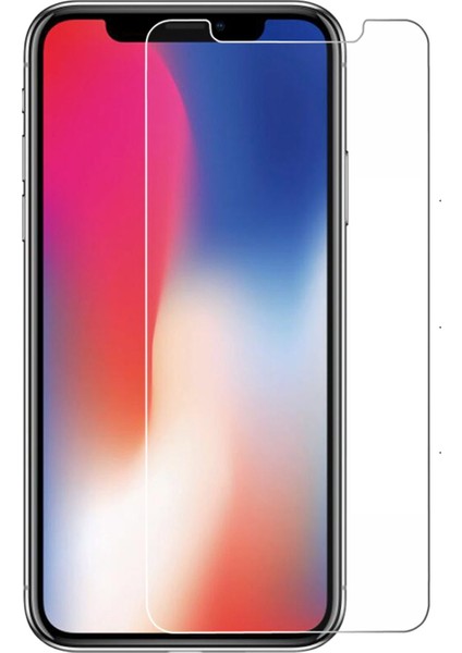 Apple iPhone X Kılıf Zırh Koruma Yüzüklü Standlı Armor Silikon Kapak + Nano Ekran Koruma Siyah