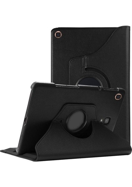 Samsung Galaxy Tab E T560 Kılıf 360 Döner Standlı Deri Kılıf Siyah fiyatları