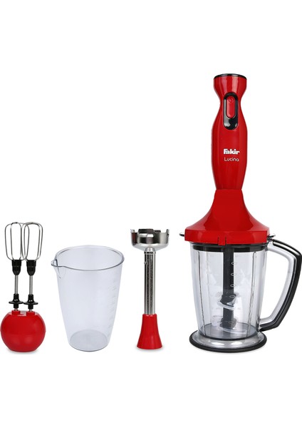 Lucina Blender Seti Kırmızı