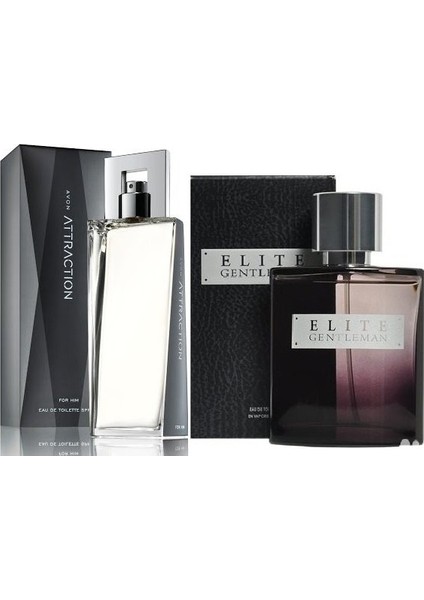 Elite Gentleman Erkek Parfüm Edt 75 Ml+ Attraction Parfüm