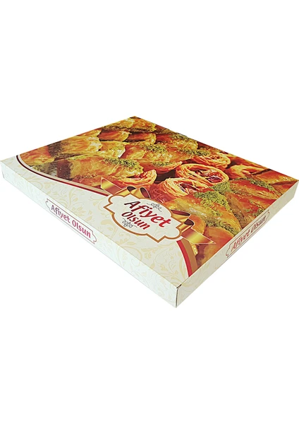 Yaşatan Baklava Tepsi Kutusu ( 50'li ) - 006