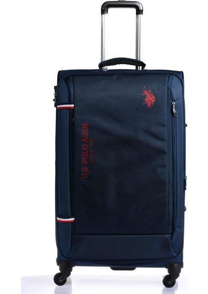 Orta Boy Polikarbon Valiz Lacivert 8078