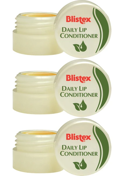 3 x  Kuruyan Dudaklara Yoğun Nemlendirici Günlük Bakım Gkf 15- Daily Lip Conditioner Spf15 7 ml