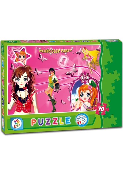 Venüs Kızlar 70 Parça Çocuk Puzzle