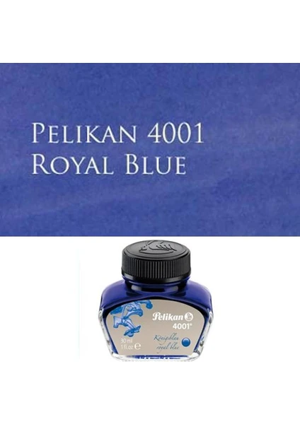 4001 Dolmakalem Mürekkebi 30 Ml. Royal Mavi