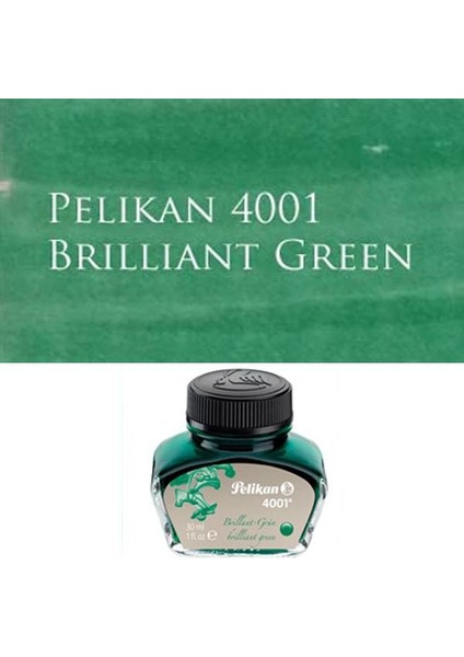 4001 Dolmakalem Mürekkebi 30 Ml. Yeşil
