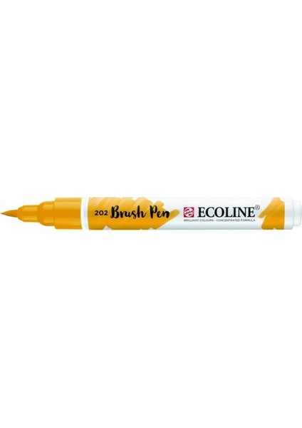 Ecoline Brush Pen Fırça Uçlu Kalem 202 Deep Yellow