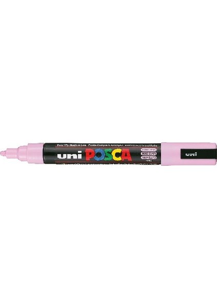 Posca Pc-5m Boyama Markörü 1.8-2.5 mm Açık Pembe