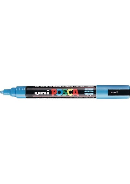 Posca Pc-5m Boyama Markörü 1.8-2.5 mm Açık Mavi