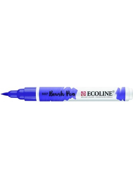 Ecoline Brush Pen Fırça Uçlu Kalem 507 Ultramarine Violet