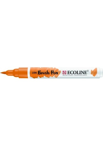 Ecoline Brush Pen Fırça Uçlu Kalem 236 Light Orange