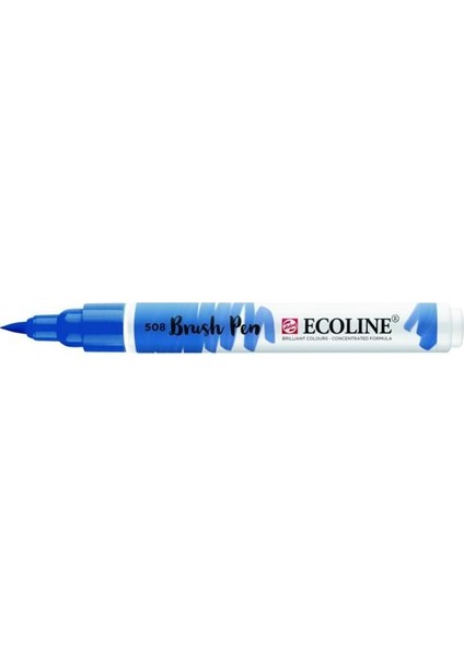 Ecoline Brush Pen Fırça Uçlu Kalem 508 Prussian Blue