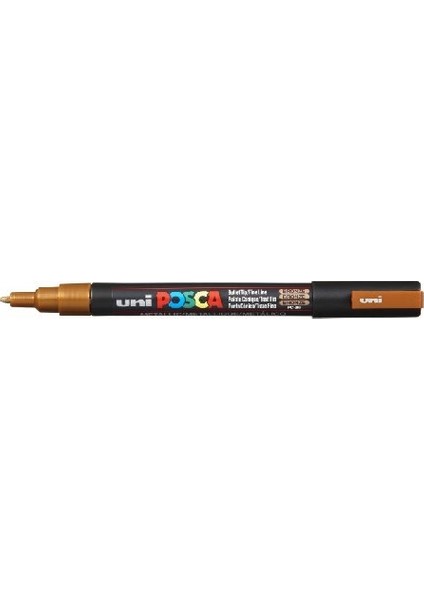 Posca Pc-3m Boyama Markörü 0.9-1.3 mm Metalik Bronz