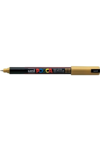 Posca Pc-1mr Boyama Markörü 0.7 mm Metalik Altın