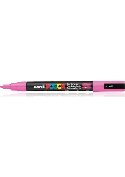 Posca Pc-3m Boyama Markörü 0.9-1.3 mm Pembe