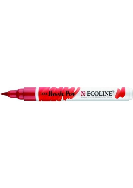 Ecoline Brush Pen Fırça Uçlu Kalem 334 Scarlet