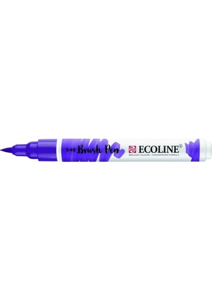 Ecoline Brush Pen Fırça Uçlu Kalem 548 Blue Violet