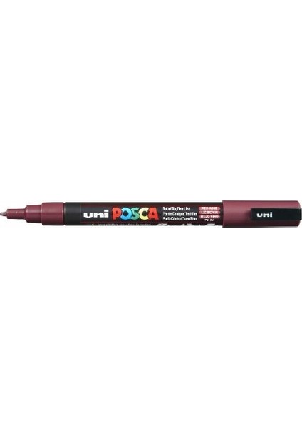 Posca Pc-3m Boyama Markörü 0.9-1.3 mm Şarap Kırmızı