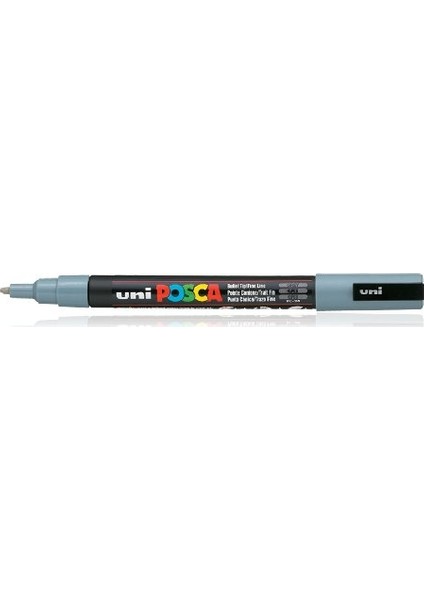 Posca Pc-3m Boyama Markörü 0.9-1.3 mm Gri