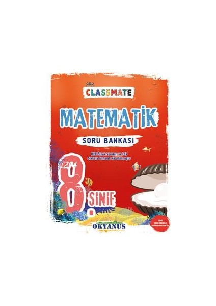 Okyanus Yayınları 8. Sınıf Classmate Matematik Soru Bankası