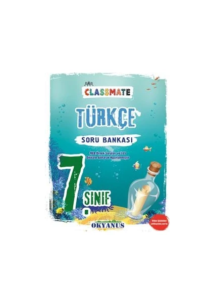 Okyanus Yayınları 7. Sınıf Classmate Türkçe Soru Bankası