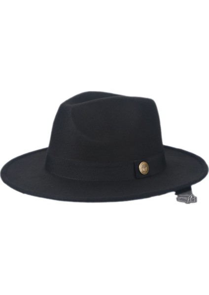 Outlet Panama Fedora Klasik Unisex Fötr Şapka