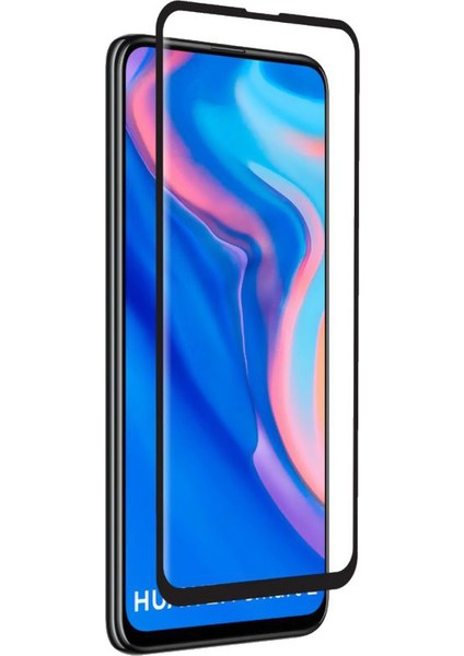 Huawei P Smart Z Tam Kaplayan Temperli Cam Ekran Koruyucu Siyah fiyatları