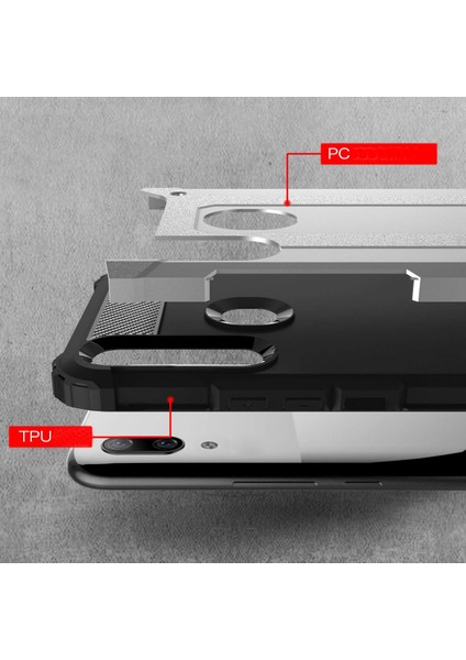 Huawei P Smart Z Kılıf Rugged Armor Rose Gold