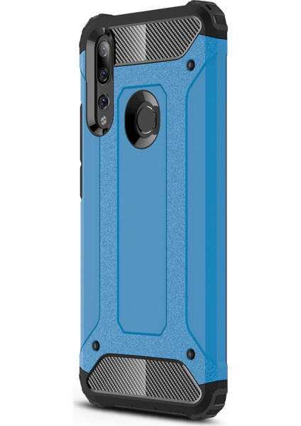 Huawei Y9 Prime 2019 Kılıf Rugged Armor Mavi