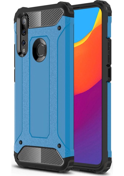 Huawei Y9 Prime 2019 Kılıf Rugged Armor Mavi