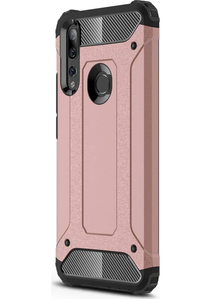 Huawei Y9 Prime 2019 Kılıf Rugged Armor Rose Gold