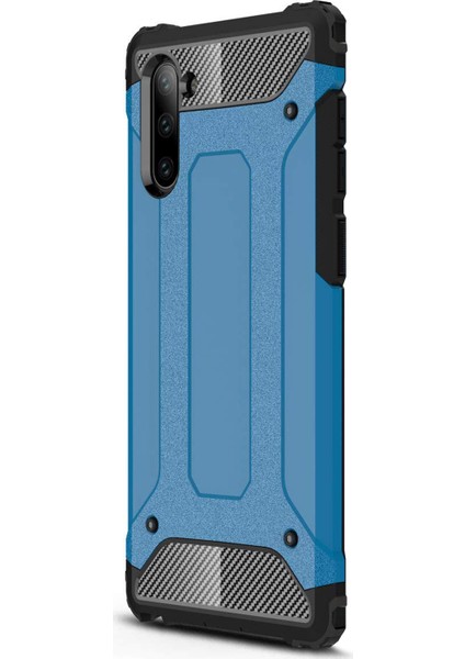 Samsung Galaxy Note 10 Kılıf Rugged Armor Mavi