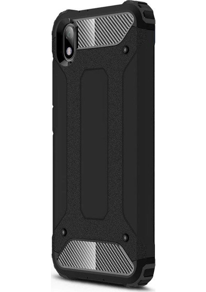 Xiaomi Redmi 7A Kılıf Rugged Armor Siyah