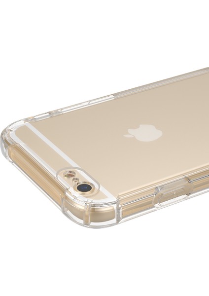 Apple iPhone 6s Ultra İnce Antishock Premium Şeffaf Silikon Kılıf Airbag Arka Kapak fiyatları