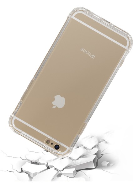 Apple iPhone 6s Ultra İnce Antishock Premium Şeffaf Silikon Kılıf Airbag Arka Kapak modelleri