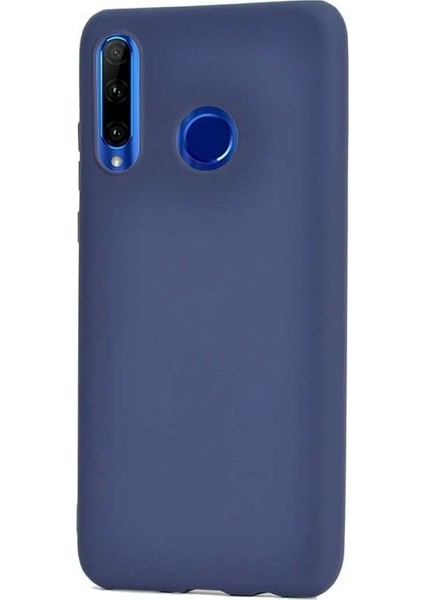 Huawei Honor 20 Lite Kılıf Premier Silikon Esnek Arka Koruma Lacivert