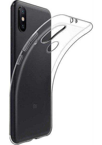 Alcatel 3V Kılıf Süper Sillikon Yumuşak Arka Koruma + Nano Glass Şeffaf