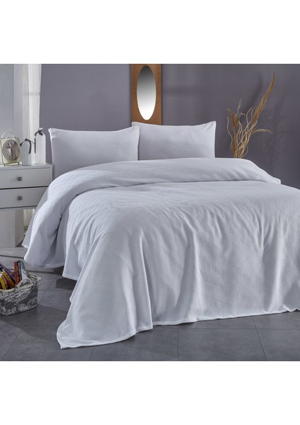 Çift Kişilik Çok Amaçlı %100 Pamuklu Pike 200 x 230 cm