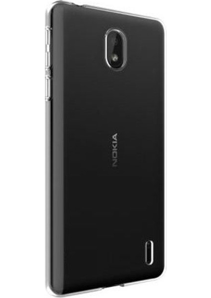 Nokia 1 Plus Kılıf Süper Sillikon Yumuşak Arka Koruma Şeffaf
