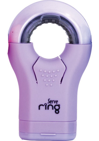 Ring Silgili Kalemtraş Pastel Lila