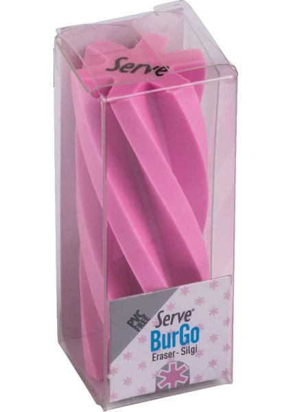 Burgo Silgi Pastel Pembe