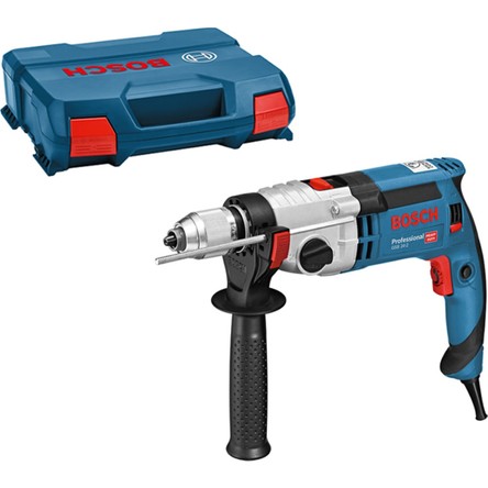 Bosch Professional GSB 24- 2 Darbeli Matkap 1100 W Güçlü Performans Mavi Renk Anahtarsız Mandren