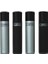 Clipper Micro Soft Taşlı Doldurulabilir Çakmak 4'Lü (Cm-220) Black&Silver 1