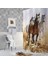 Tropik Horses Banyo Duş Perdesi Tek Kanat 1 x 180 x 200 cm 1