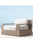 class Venice Modern Doğal Ahşap Tekli Koltuk - Lounge - Sofa - Bahçe - Sedir -Salon - Outdoor - Ofis - Loca - Beach 1