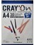 Cray'on Eskiz Çizim Defteri Blok A4 Üstten Spiralli 160 Gr. 30 Yaprak 1