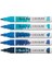 Ecoline Brush Pen Fırça Uçlu Kalem 5 Renk Set Blue 1