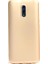 Oppo Reno Kılıf Premier Silikon Esnek Arka Koruma Gold 1