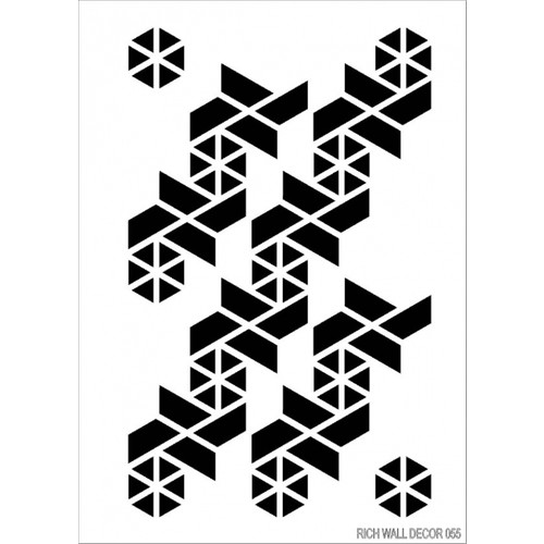 Rich Wall Decor Duvar Stencil 50X70 Cm. Model 055 Fiyatı